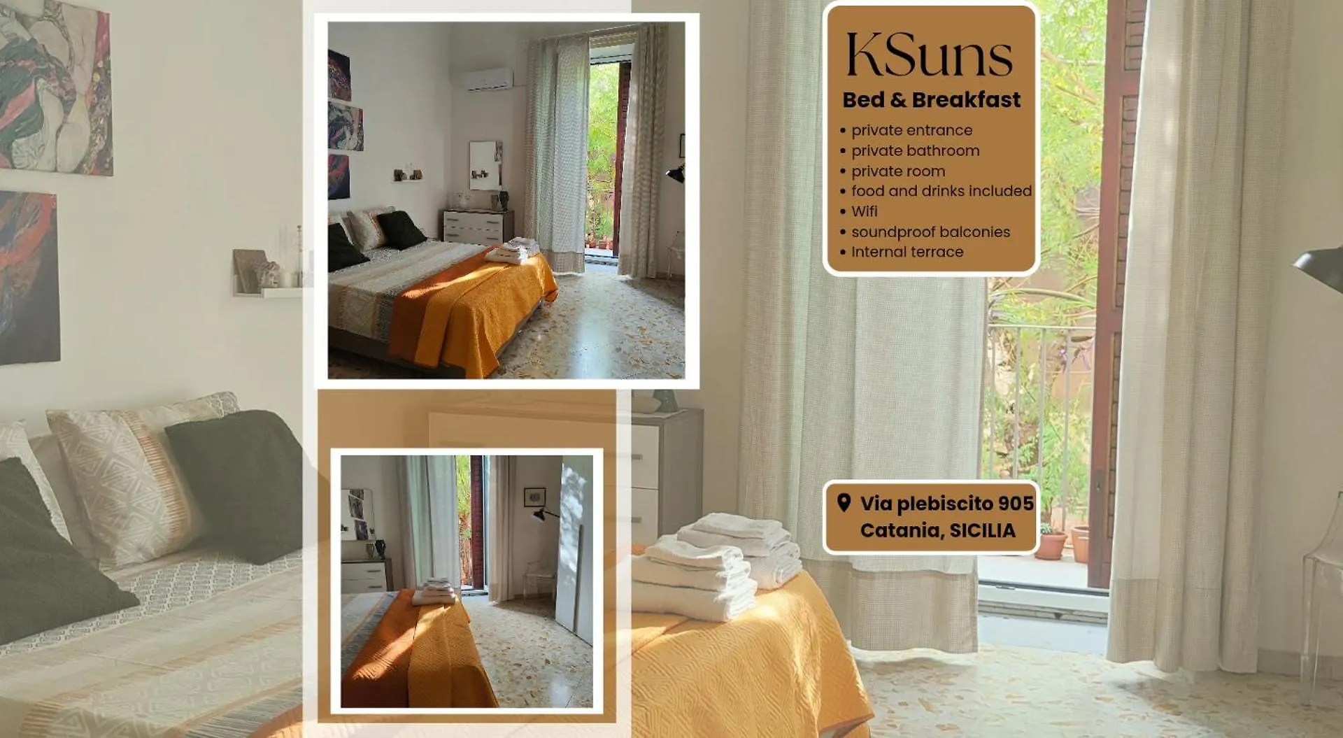 Ksuns Bed & Breakfast Catania